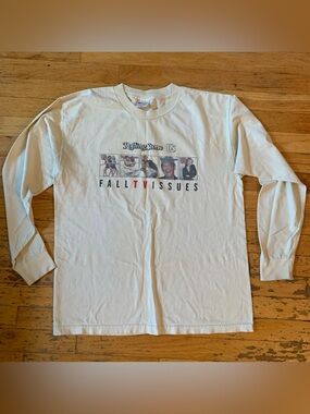 Murina Vintage 90s Rolling Stones fall tv issues long sleeve shirt size L